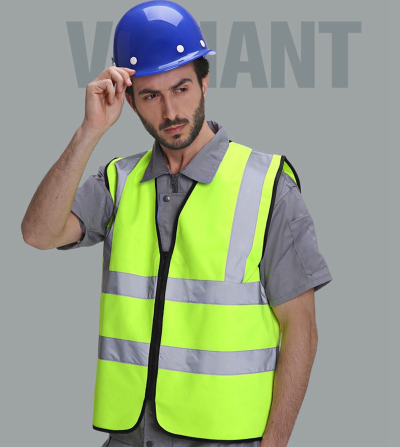 Custom Personalized hi visibility vests, design your own safty vests HFCMV106