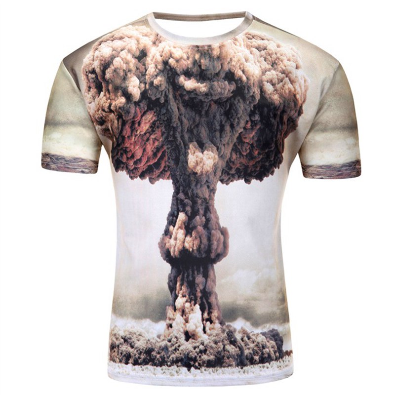 Custom 3d bombing t-shirts in China, cheap price 3d bombing tees, Wholesale 3d t-shirts onling 