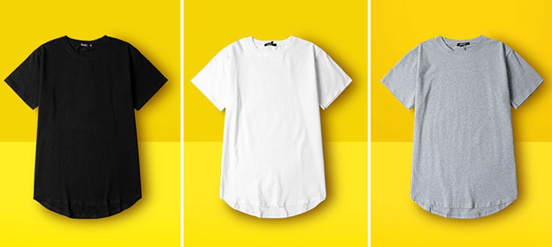 custom asymmetrical hem t-shirts in China, cheap price asymmetrical hem t-shirts with your own design 