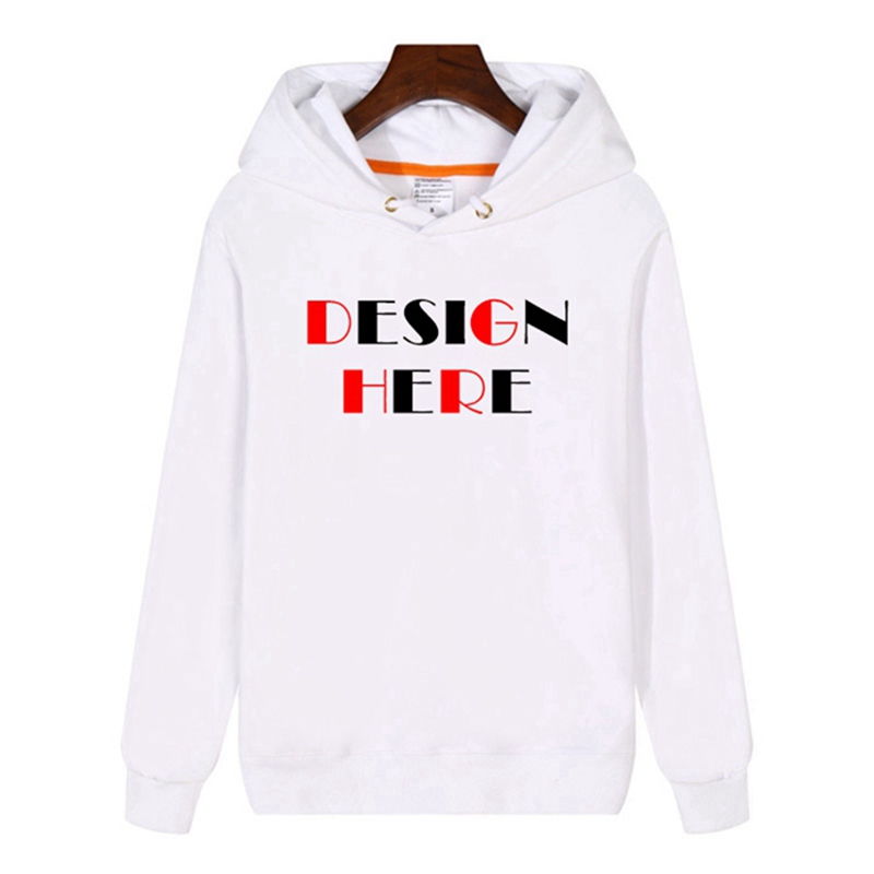Custom Hoodies online, white color modal fleece pullover hoodies with logo printing HFCMH001